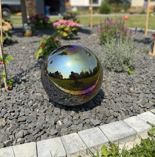Sfera giardino cm bronzo - da,