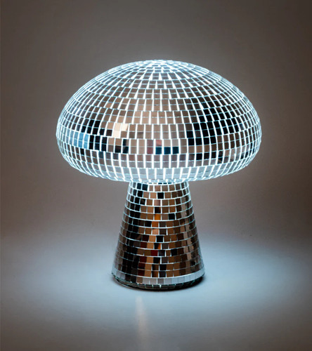 Lampada fungo disco effetto - lampada,