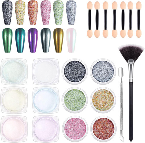 Set polvere per unghie - 12,