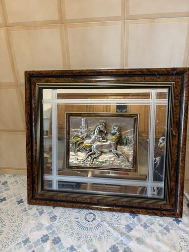 Specchio parete con cornice - con,