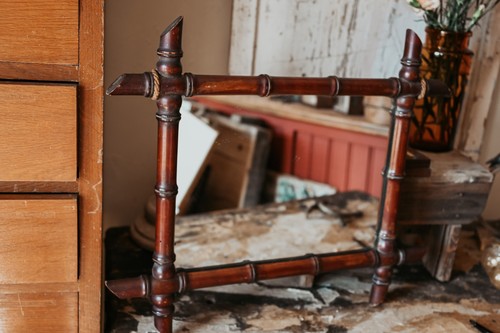 Specchio vintage legno - specchio,